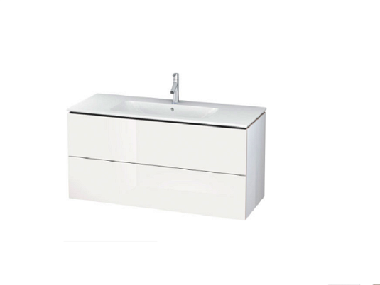Тумба под раковину Duravit L-Cube LC624308585, белый глянцевый - duravit shop