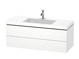 Тумба под раковину Duravit L-Cube LC6929O0707, бетонно-серый матовый