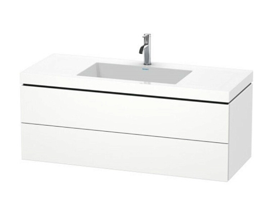 Тумба под раковину Duravit L-Cube LC6929O0707, бетонно-серый матовый - duravit shop