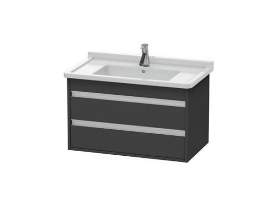 Тумба под раковину Duravit Ketho KT664404949, графит матовый - duravit shop