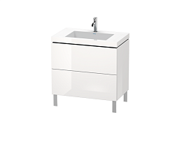 Тумба под раковину Duravit L-Cube LC6937O2222, белый глянцевый