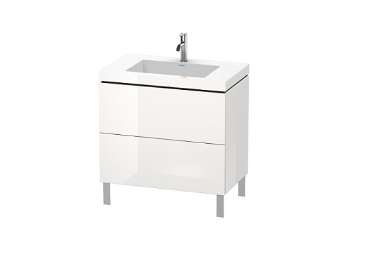 Тумба под раковину Duravit L-Cube LC6937O2222, белый глянцевый - duravit shop
