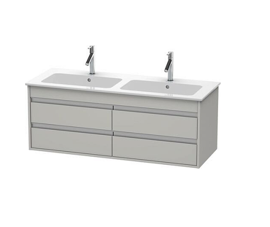 Тумба под раковину Duravit Ketho KT643300707, бетонно-серый матовый - duravit shop