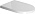 Крышка-сиденье Duravit ME by Starck 0020090000 с микролифтом петли хром