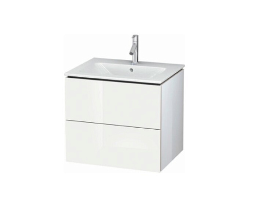 Тумба под раковину Duravit L-Cube LC624001818, белый матовый - duravit shop