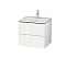 Тумба под раковину Duravit L-Cube LC624001818, белый матовый