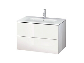 Тумба под раковину Duravit L-Cube LC624108585, белый глянцевый лак