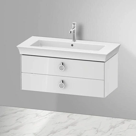 Тумба под раковину Duravit White Tulip WT435208585 + UV986307777 белый - duravit shop