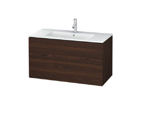 Тумба под раковину Duravit L-Cube LC624206969, орех брашированный - duravit shop