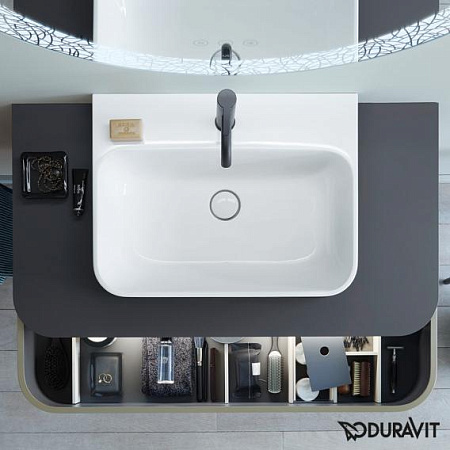 Раковина Duravit Happy D.2 Plus 2360600000 белая - duravit shop