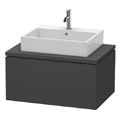 Тумба под раковину Duravit L-Cube LC581204949, графит матовый
