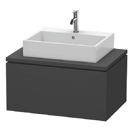 Тумба под раковину Duravit L-Cube LC581204949, графит матовый - duravit shop