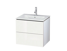 Тумба под раковину Duravit L-Cube LC624008585, белый глянцевый лак