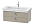 Тумба под раковину Duravit White Tulip WT435206060 + UV986307777 коричневый