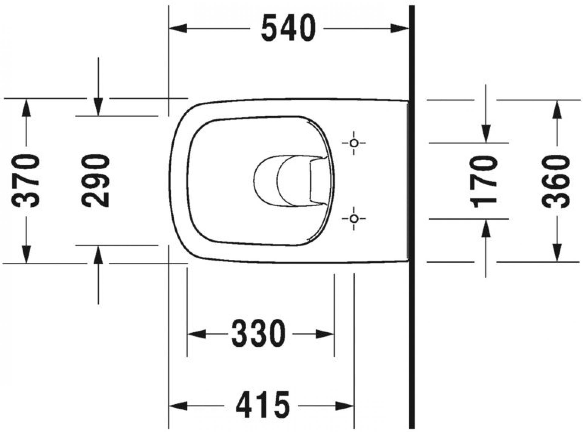 Унитаз подвесной Duravit DuraStyle 45510900A1 безободковый с крышкой-сиденьем soft close - duravit shop